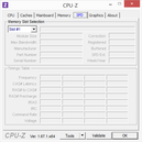 CPU-Z RAM SPD