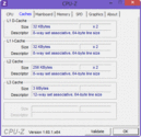 System info CPUZ Cache