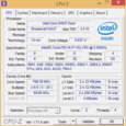 System info: CPU-Z CPU