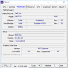 System info: CPU-Z Mainboard