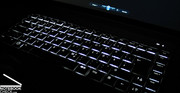 O Studio 15 pode também vir com uma unidade de teclado iluminada opcional para facilitar a digitação no escuro.