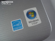 O Windows Vista Home Premium é utilizado como sistema operacional