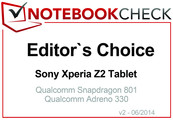 Editor's Choice em junho 2014: Sony Xperia Z2 Tablet