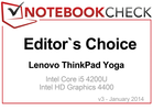 Prêmio Editor's Choice pelo bom pacote: Lenovo ThinkPad Yoga