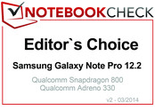 Editor's Choice em março 2014: Samsung Galaxy Note Pro 12.2 LTE