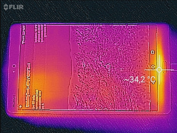 MediaPad M3 Wärmebild