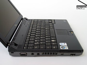 Um grande plus do Lifebook P7230 também é o teclado.