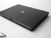 O design do HP Compaq 6910p não é nenhum pouco surpreendente.