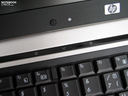Como uma característica visual o EliteBook 6930p tem uma linha adicional de teclas sobre o teclado.
