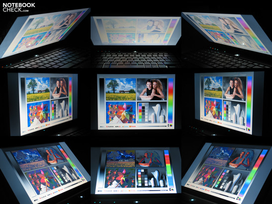 Ângulos de visualização no HP ProBook 4310s