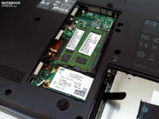 A memória de sistema de 3GB DDR3 e o rápido disco duro de 7200 rpm também contribuem para isso.