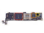 E o coração: O SoC Apple A7 SoC (foto: iFixit)