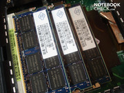O G72GX possui uma RAM de 6144 MByte DDR2-800