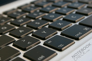 O teclado de teclas individuais agora também é utilizado no MacBook Pro...