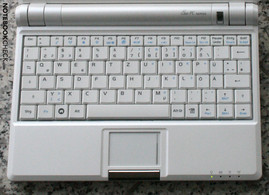 Teclado do Eee PC