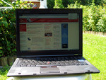 Thinkpad X300 Outdoors