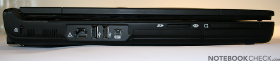 Alienware m9750 Interfaces