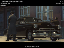 Mafia 2: Fluido apenas com os detalhes mais baixos e 800x600.