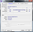 System info CPUZ Mainboard