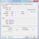 System info CPUZ Mainboard