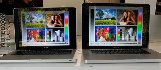Ângulos de visão do MacBook vs. MacBook Air