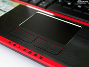 O touchpad é bom e não dá motivos para ser criticado.