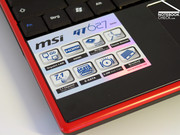 Com um preço de partida de ao redor de 1100 euros, o MSI Megabook fornece uma configuração de hardware bastante aceitável.