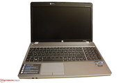 O HP ProBook 4535s vem com um visual simples com alumínio escovado.