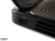 O XPS 17 tem um total de quatro portas USB.