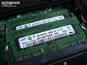 Quatro GB de RAM DDR3 agora são padrão.