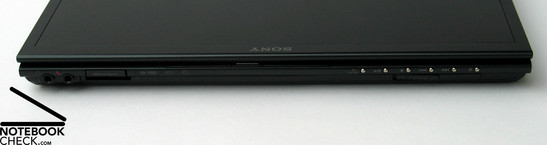 Sony Vaio TZ11XN Interfaces