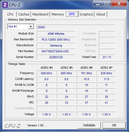 System info CPUZ RAM SPD