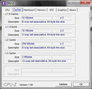System info CPUZ Cache