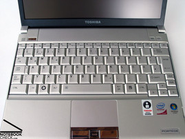 Teclado do Toshiba Portégé R500-12P