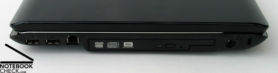 Conexões Toshiba Satellite A210-12Z