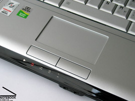 Toshiba Satellite A200 Touch pad