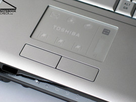 Toshiba Satellite X200 Touch pad
