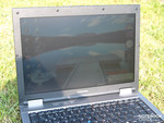 Toshiba Tecra M10 em uso exterior