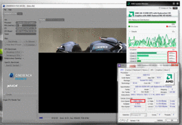 1,6 GHz @ Cinebench R10 renderização simples