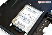 Foi escolhido um disco rígido de 1TB de 5400 rpm da Seagate.