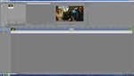 Área de trabalho no Sony Vegas Pro