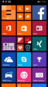 O sistema operacional da Microsoft é colorido, e pode ser personalizado.