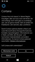 Cortana agora também está disponível em alemão.