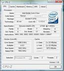 Informação de Sistema CPUZ CPU