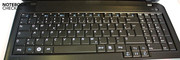 O teclado está um pouco solto...