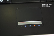 O touchpad reconhece gestos