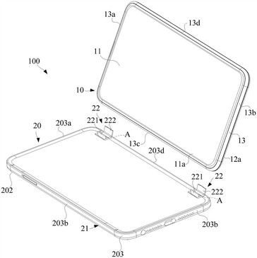 Os novos projetos patenteados da OPPO. (Fonte: CNIPA via ITHome )