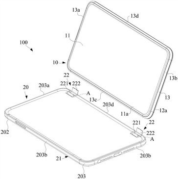 Os novos projetos patenteados da OPPO. (Fonte: CNIPA via ITHome )