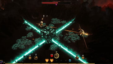 Na imagem: uma captura de tela de Archons durante o jogo.