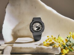 O novo G-Shock monocromático da Casio combina detalhes metálicos com um design compacto e leve